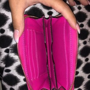 Michael Kors Bags - Pink Michael Kors wristlet wallet. Michael Kors Bags - Pink Michael Kors wristlet wallet.